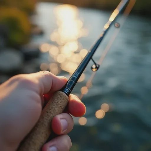 fly fishing rod bent during cast showing preload similar to suspension spring compression