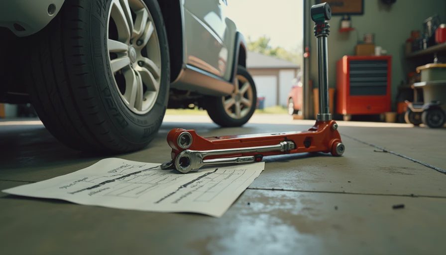 Visual context for how to fix a jeep death wobble