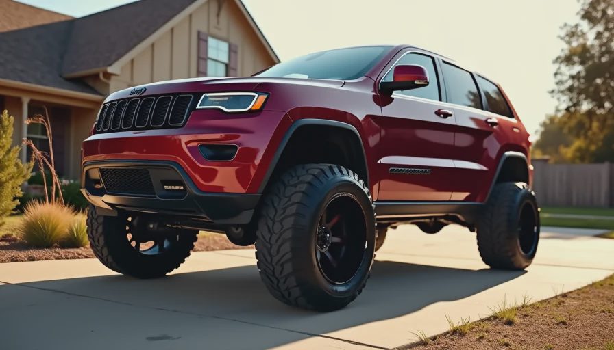 Illustration for jeep grand cherokee lifted